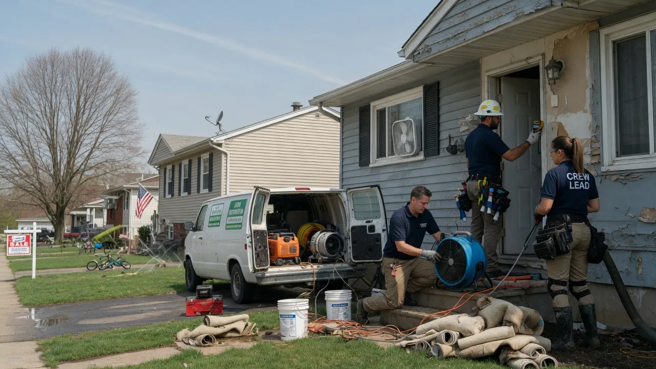 Flood Cleanup in Dresser, WI near me