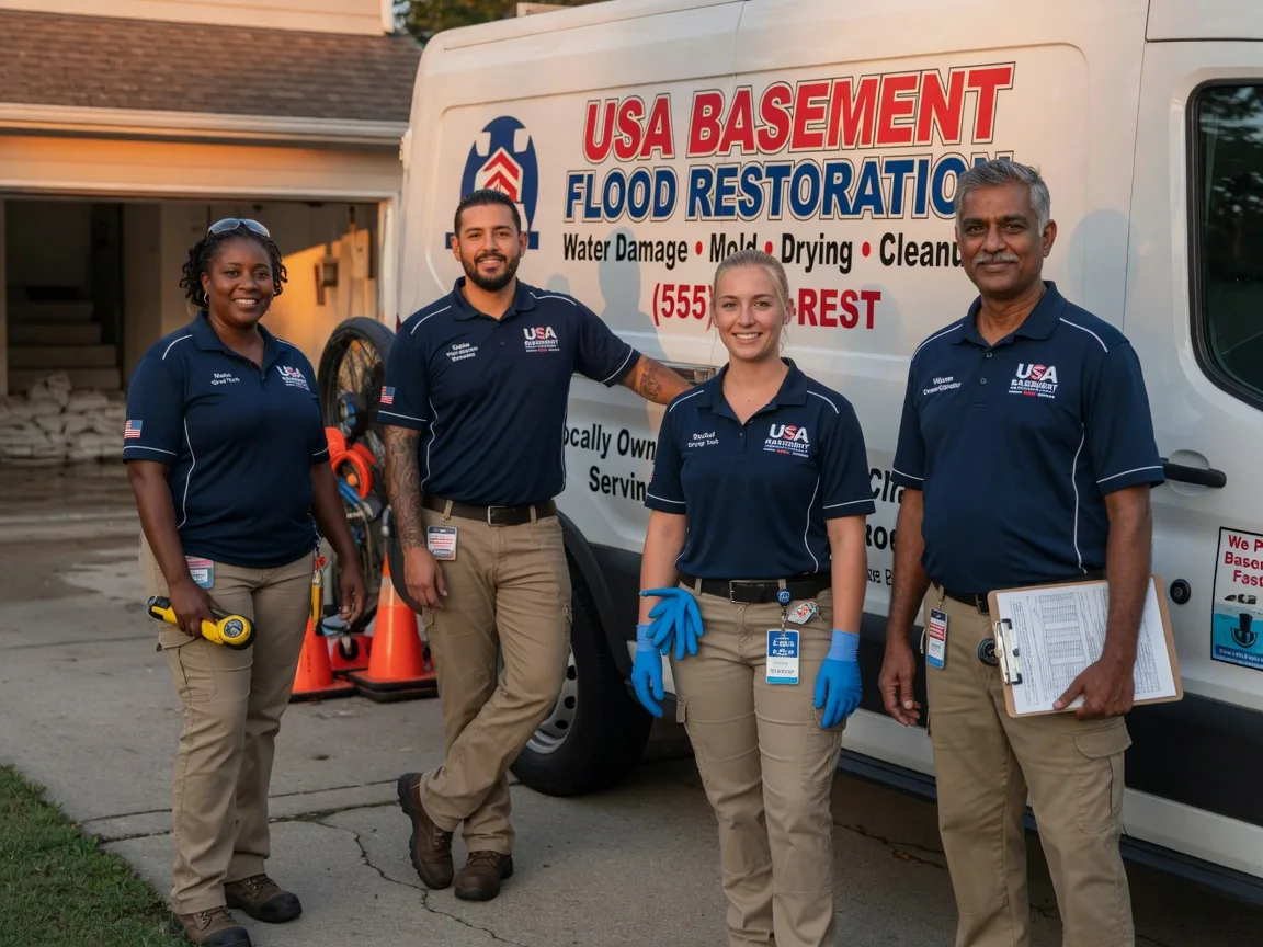 Basement Flood Cleanup company in Dresser, WI
